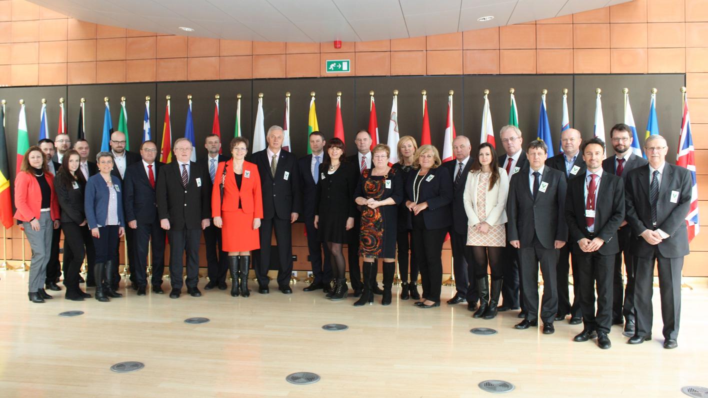 Zástupcovia Združenia miest a obcí Slovenska navštívili bruselské inštitúcie EÚ