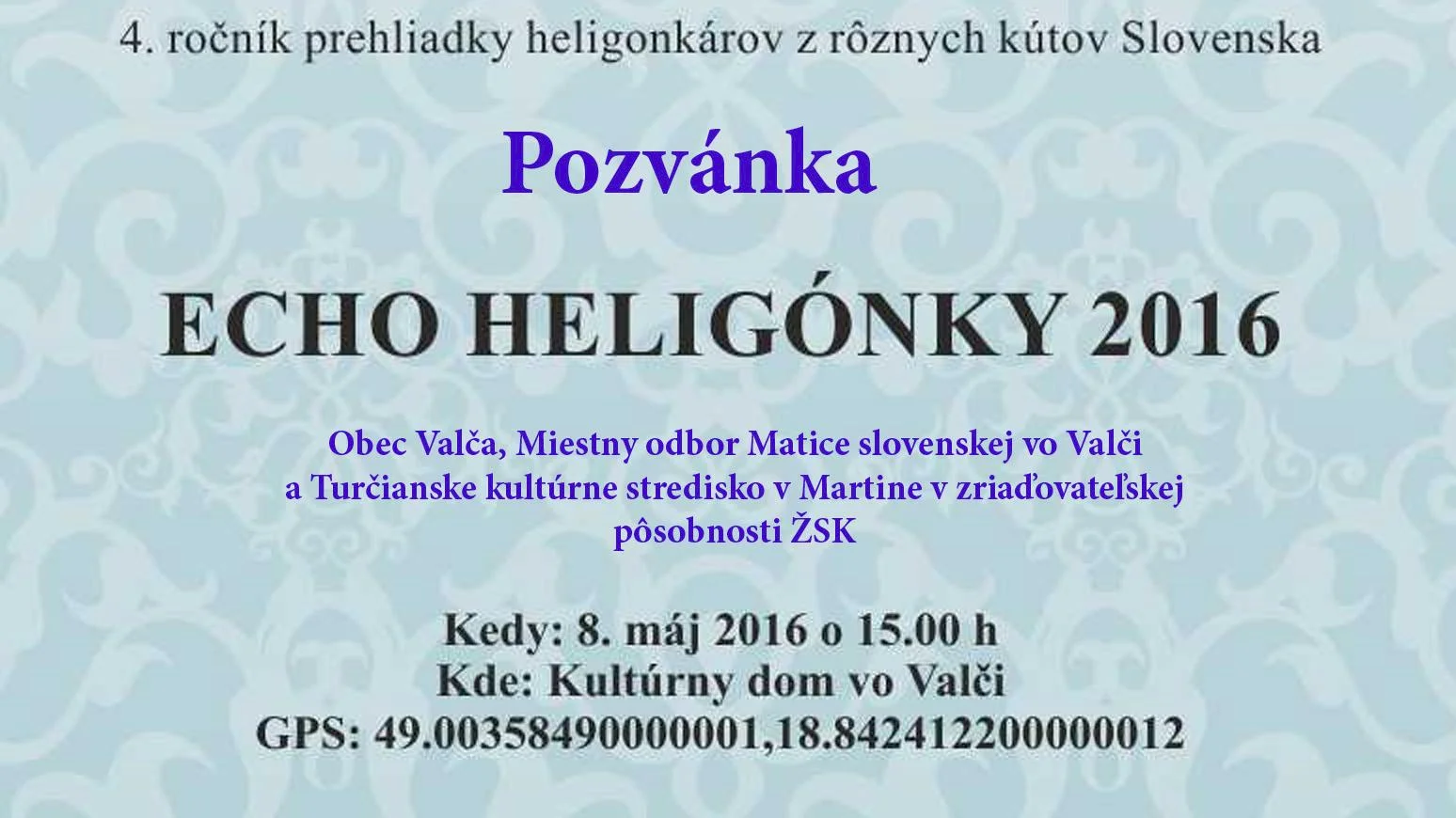 Heligonkári sa už po štvrtý raz stretnú vo Valči