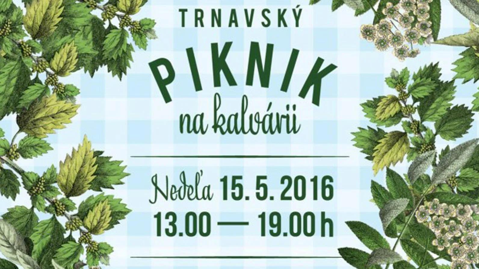 Prvý tohtoročný Trnavský piknik bude na kalvárii