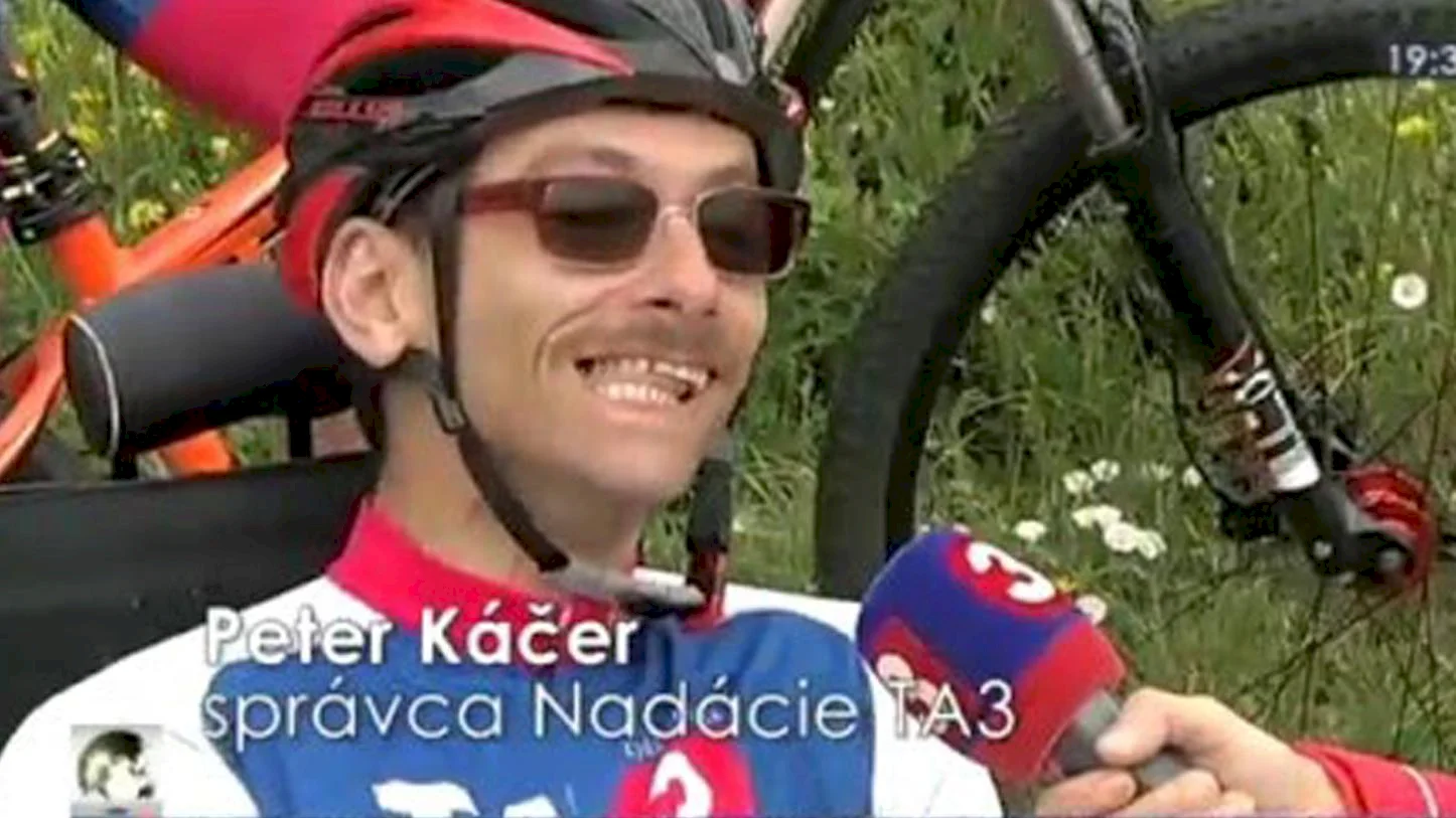 Káčer na bicykli 2016