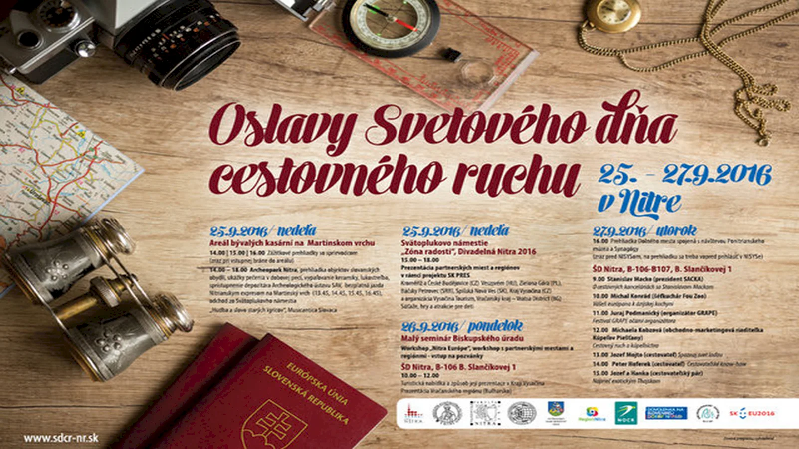 Svetový deň cestovného ruchu v Nitre bude plný zážitkov
