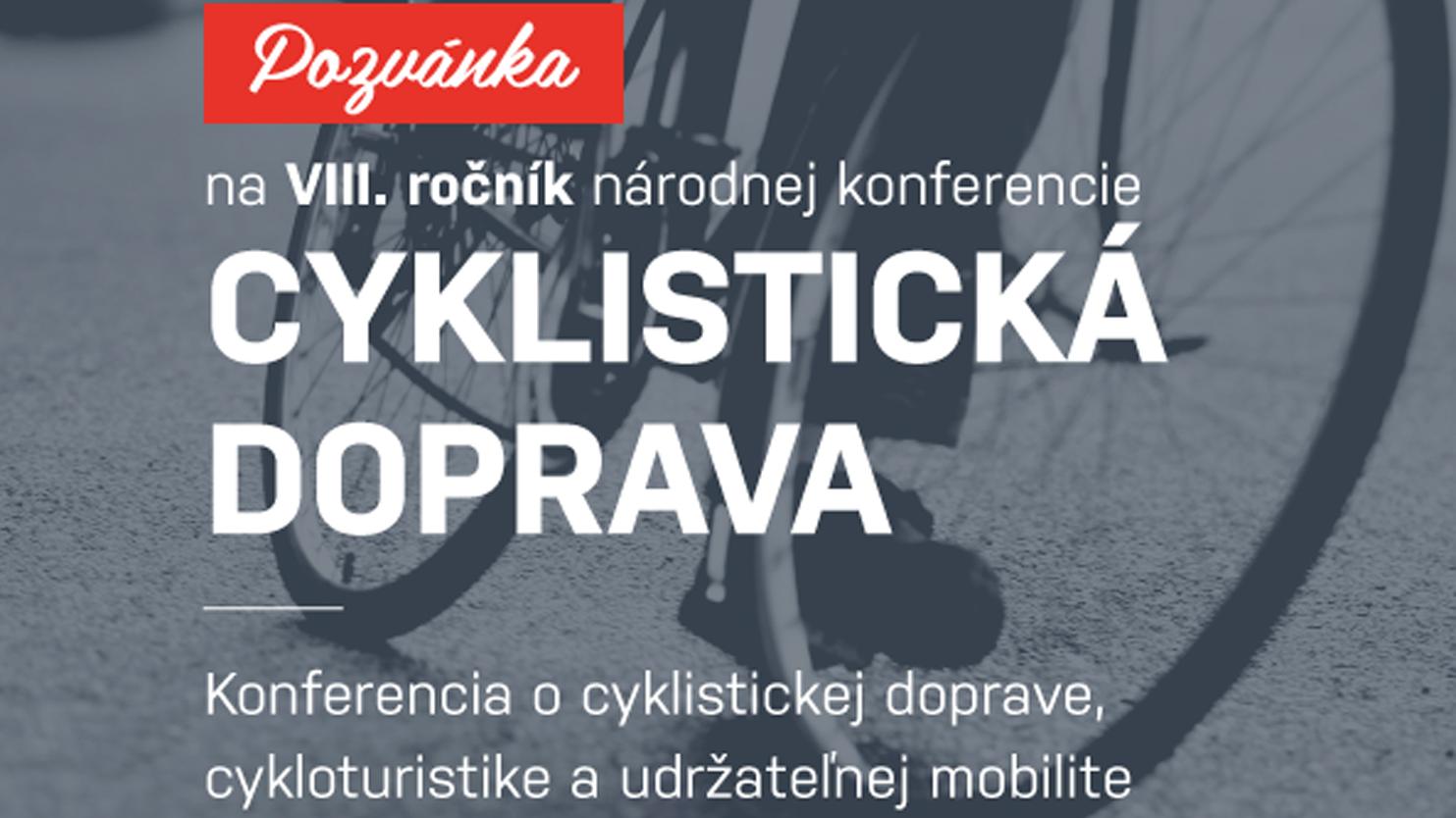 8. ročník národnej konferencie Cyklistická doprava 2016