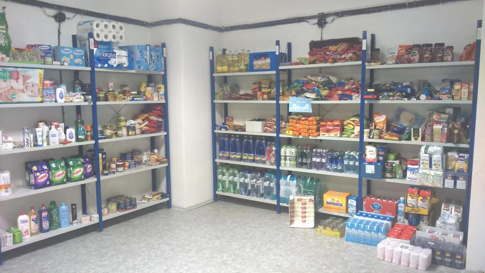 Počas akcie Daruj jedlo vyzbierali potraviny, oblečenie i paplóny