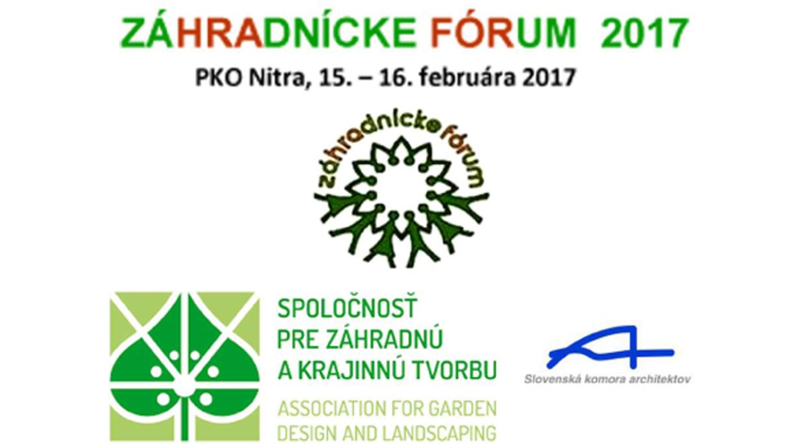 Záhradnícke fórum 2017