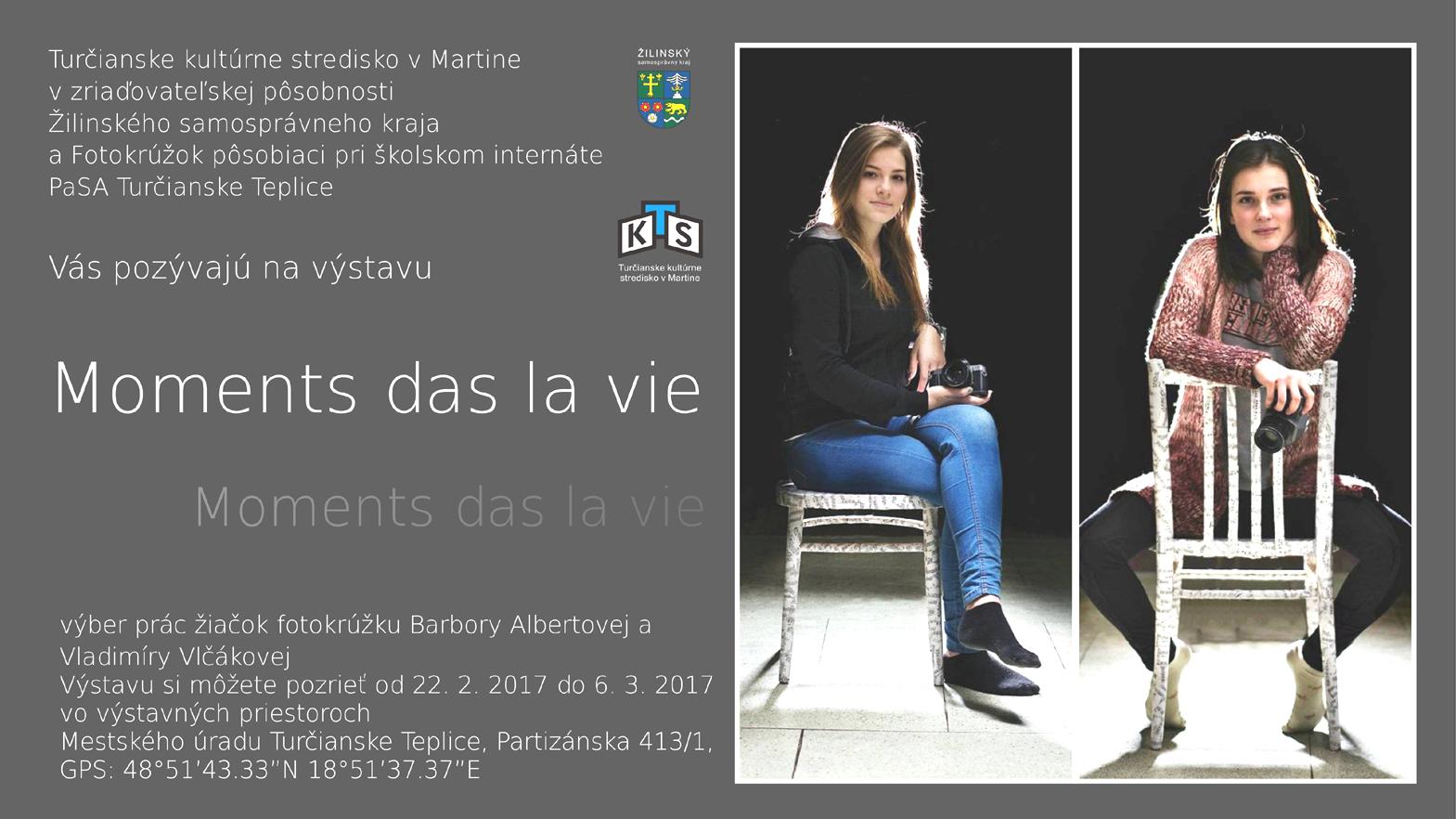 Moments das la vie - autorská fotografická výstava
