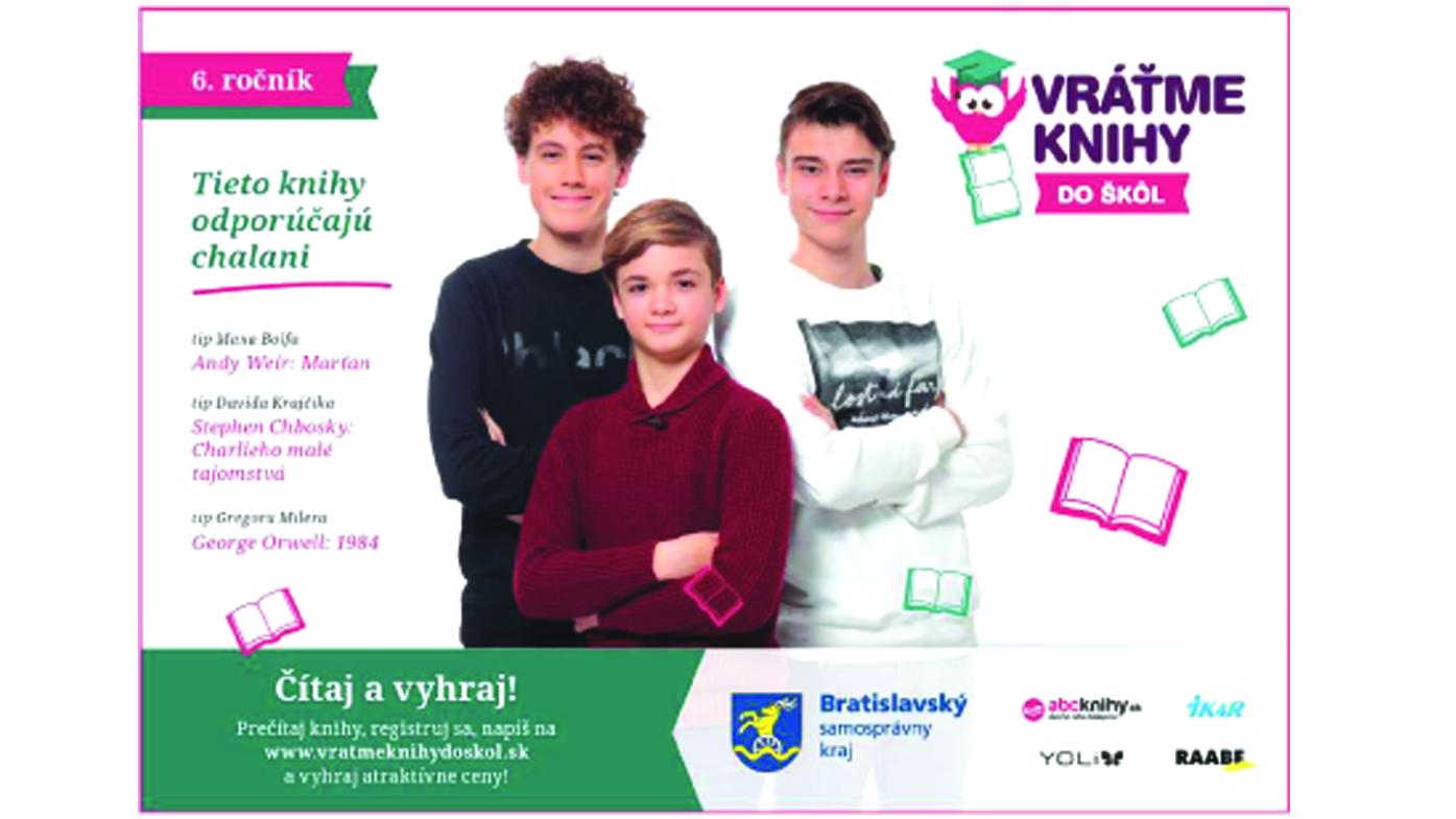 Projekt Vráťme knihy do škôl končí o 11 dní