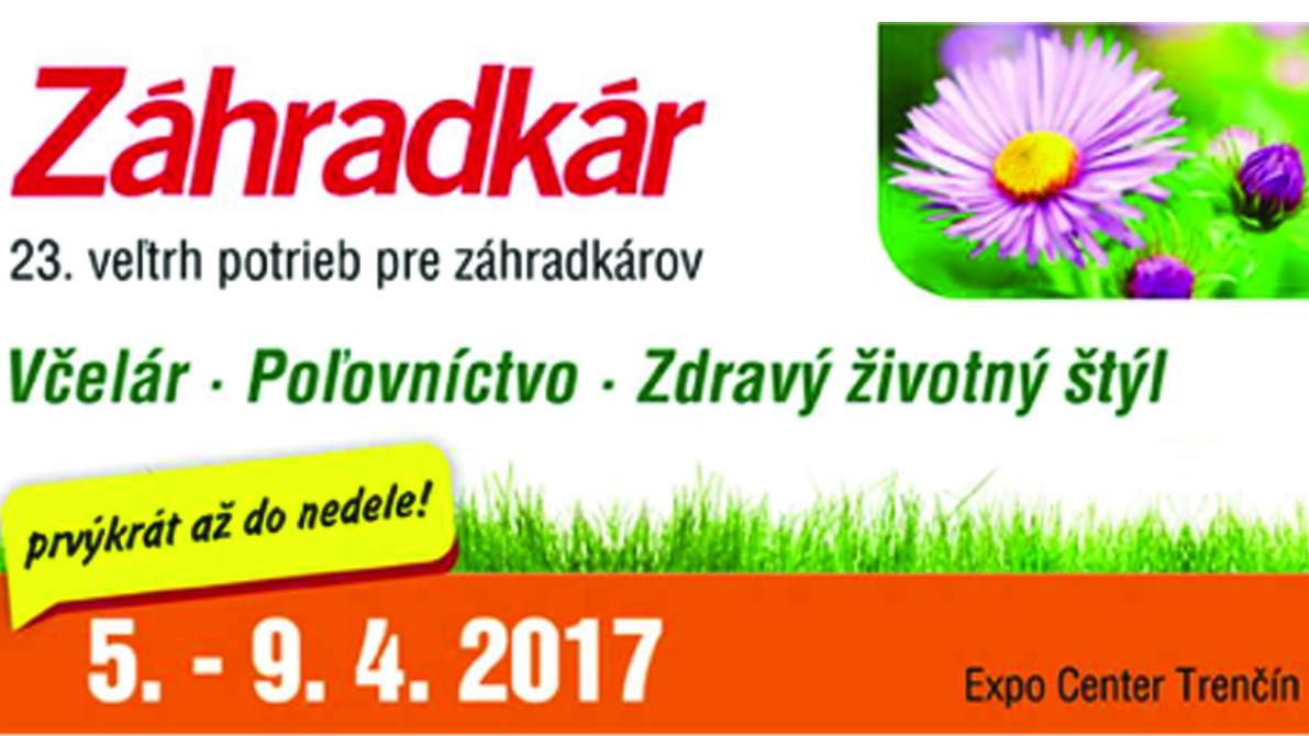 V Trenčíne sa začal veľtrh potrieb pre milovníkov záhrad a sadov