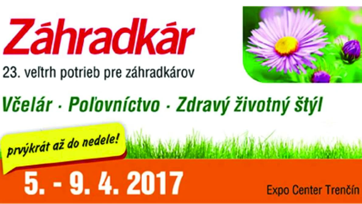 V Trenčíne sa začal veľtrh potrieb pre milovníkov záhrad a sadov