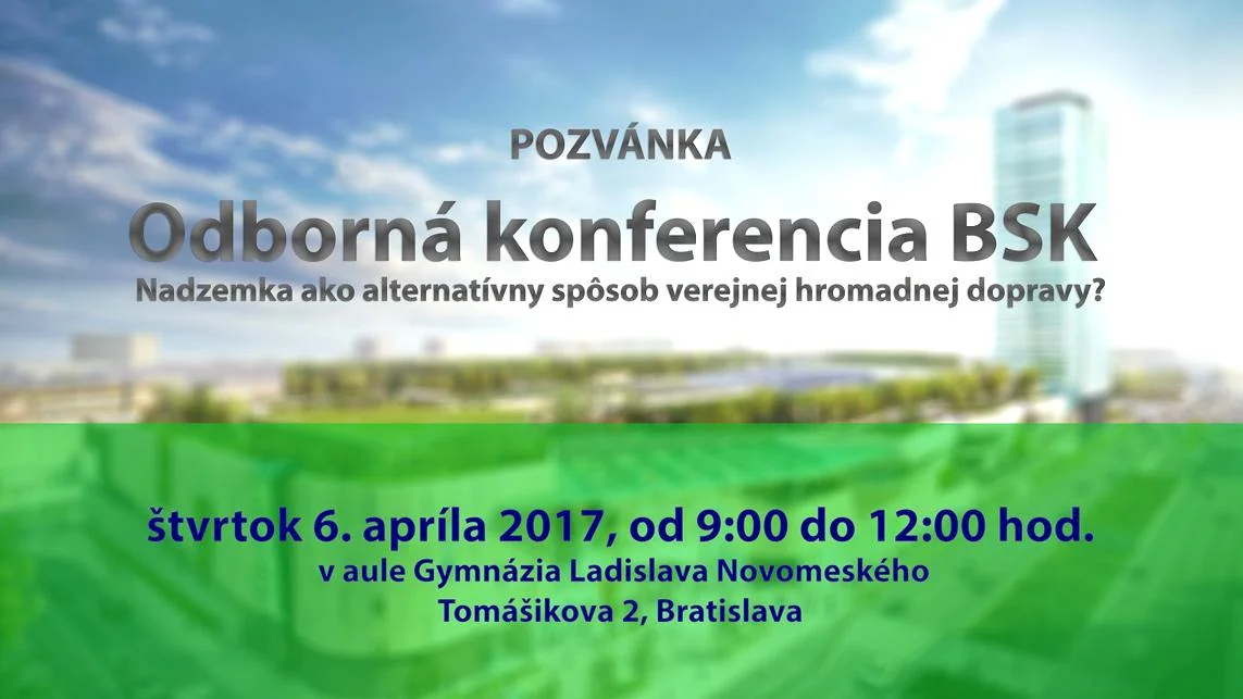 Konferencia o koncepcii dopravy pre verejnosť