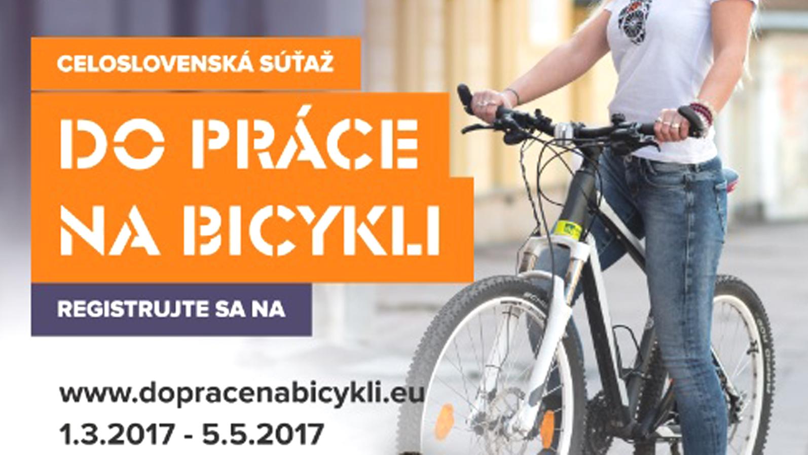 Prihláste sa do súťaže „Do práce na bicykli“