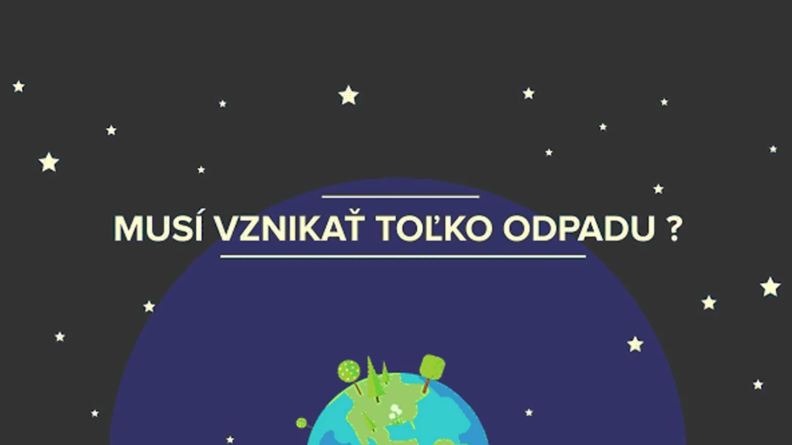 Musí vznikať toľko odpadu? Zmeňme svoje nákupné správanie.
