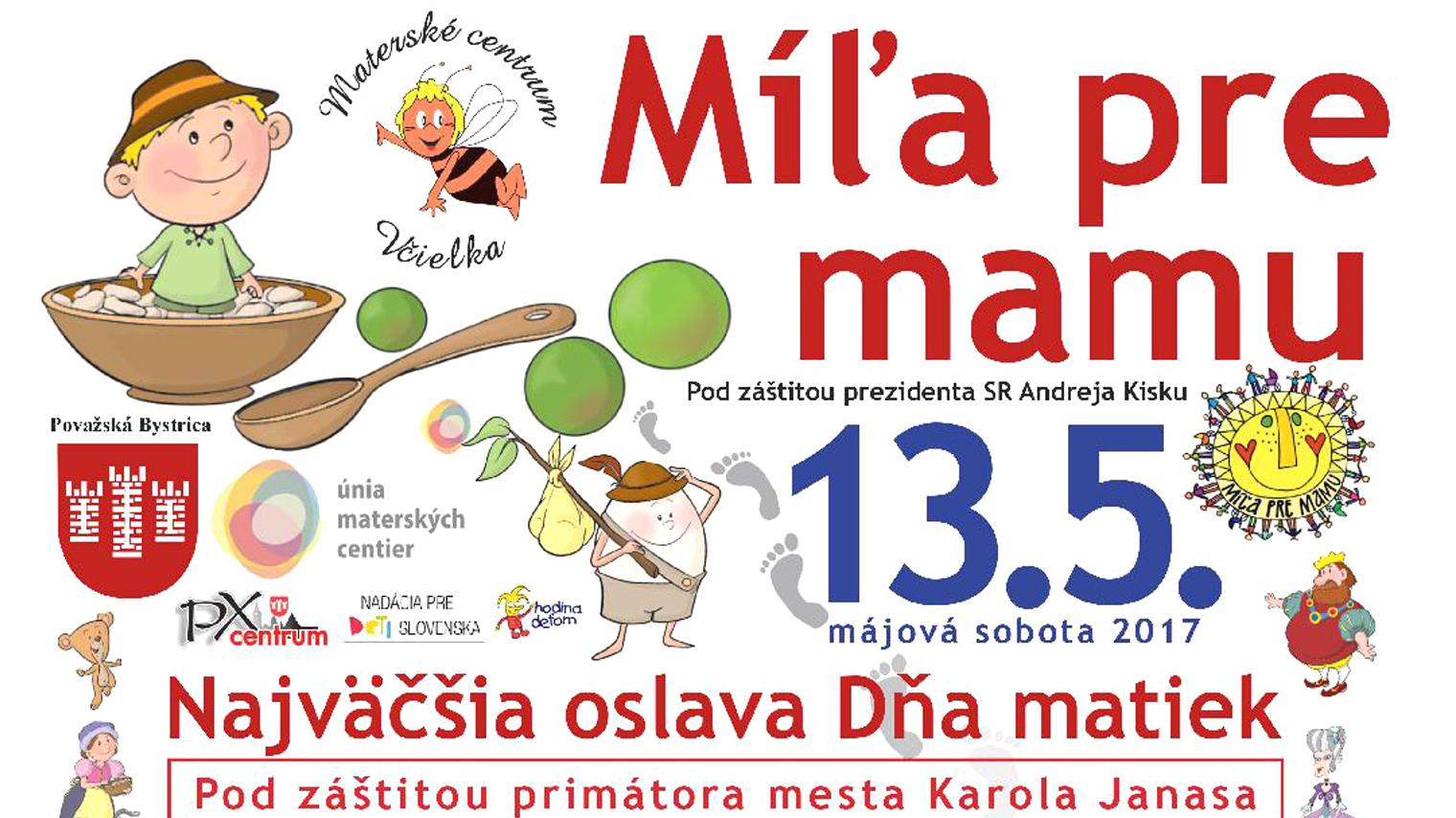 Míľa pre mamu aj v Považskej Bystrici