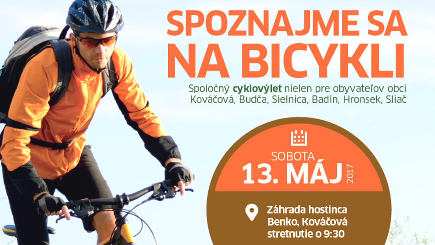 Spoznajme sa na bicykli