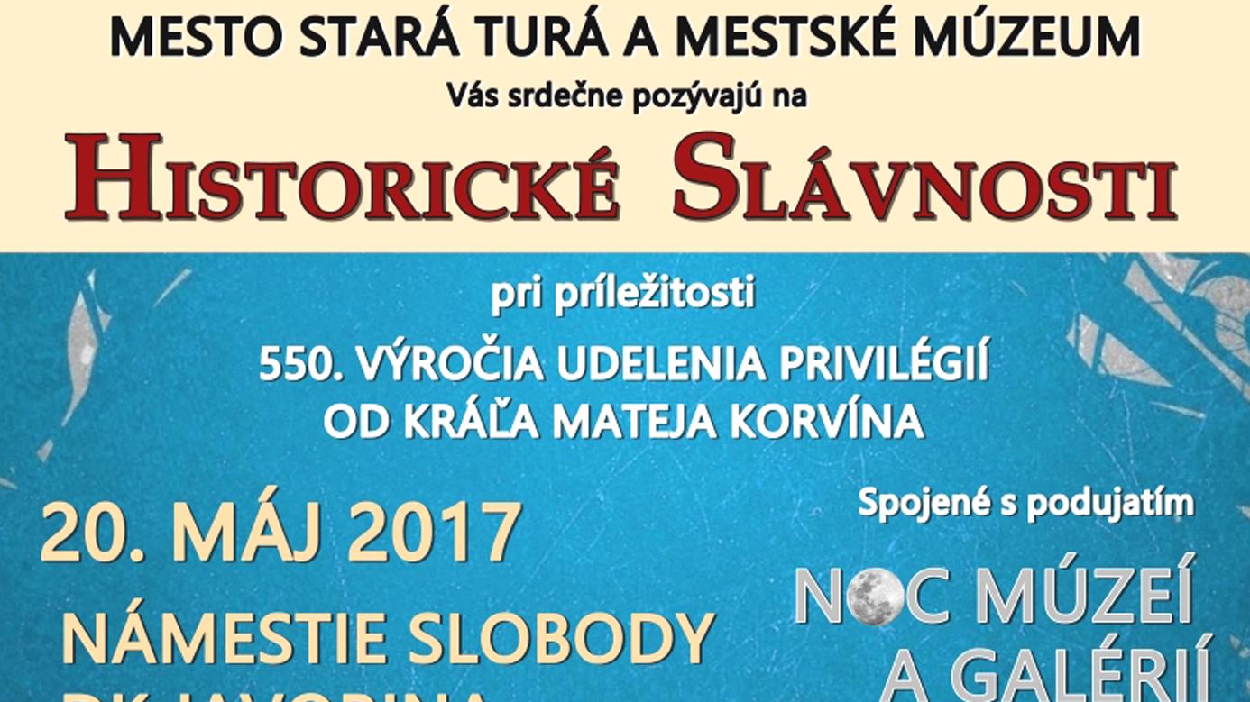 Mesto Stará Turá oslávi 550. výročie oslobodenia od kráľovských poplatkov