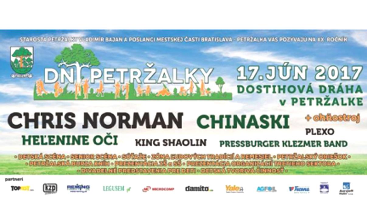 Dni Petržalky oslavujú dvadsiatiny