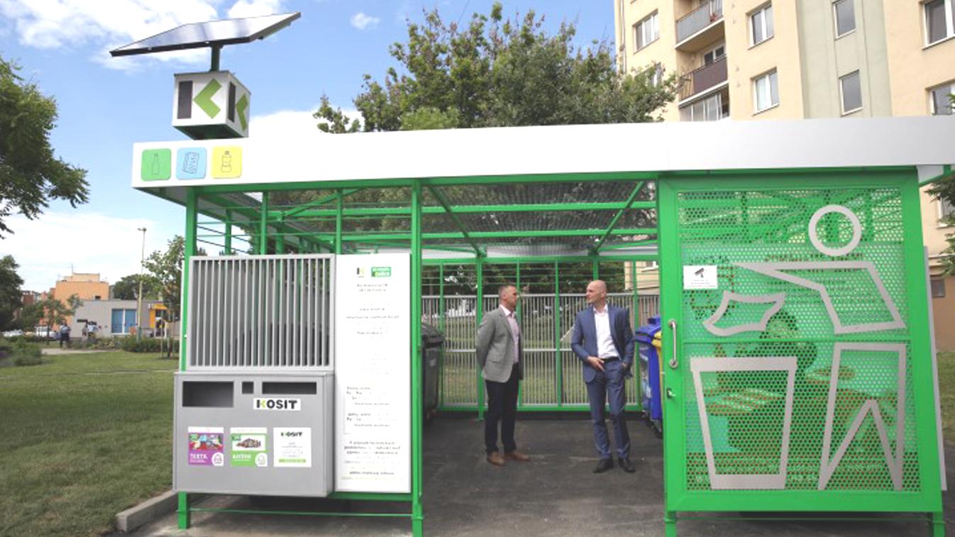 Mestská časť Košice-Juh má moderné uzamykateľné kontajnerovisko
