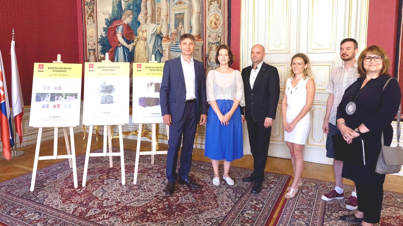 Ideová súťaž na návrh kontajnerového stojiska má víťazov