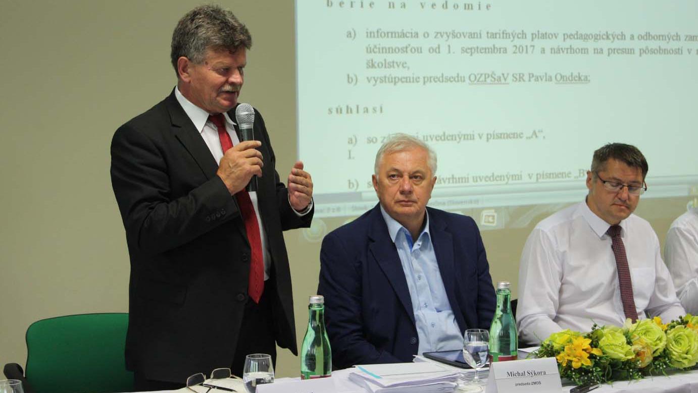 Zasadala Rada Združenia miest a obcí Slovenska
