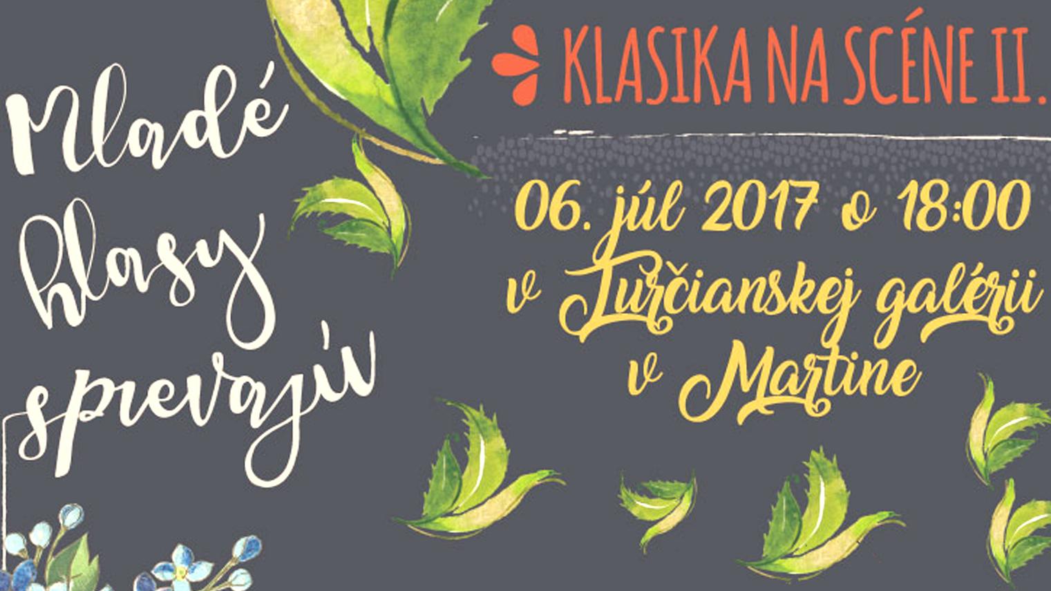Klasika na scéne II. - Mladé hlasy spievajú