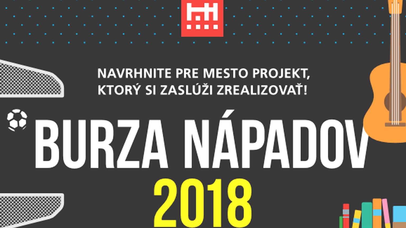 Burza nápadov k občianskemu rozpočtu 2018