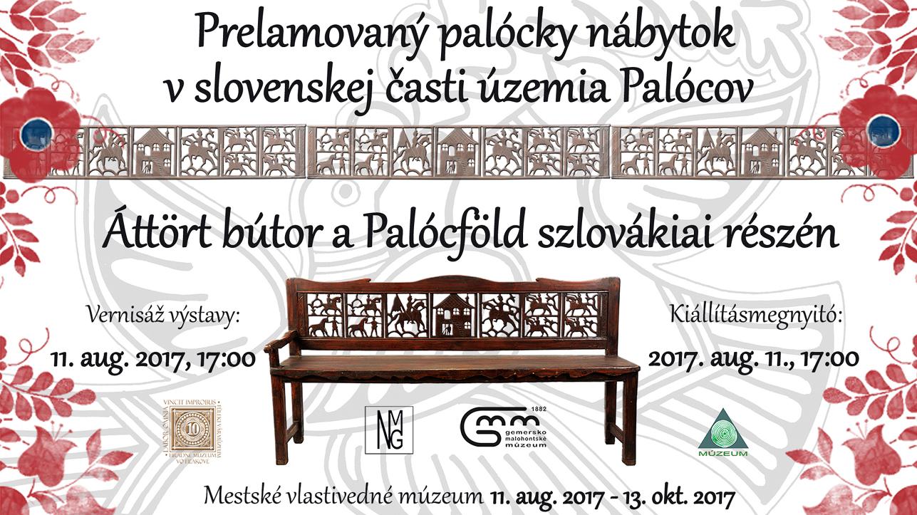Otvorenie výstavy palóckeho prelamovaného nábytku