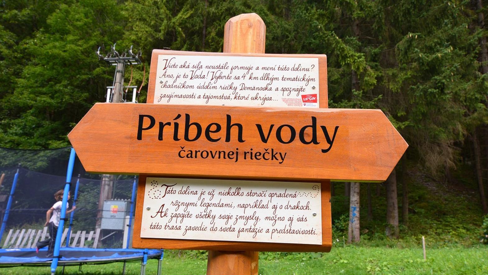 Príbeh vody - nový náučný chodník na Liptove