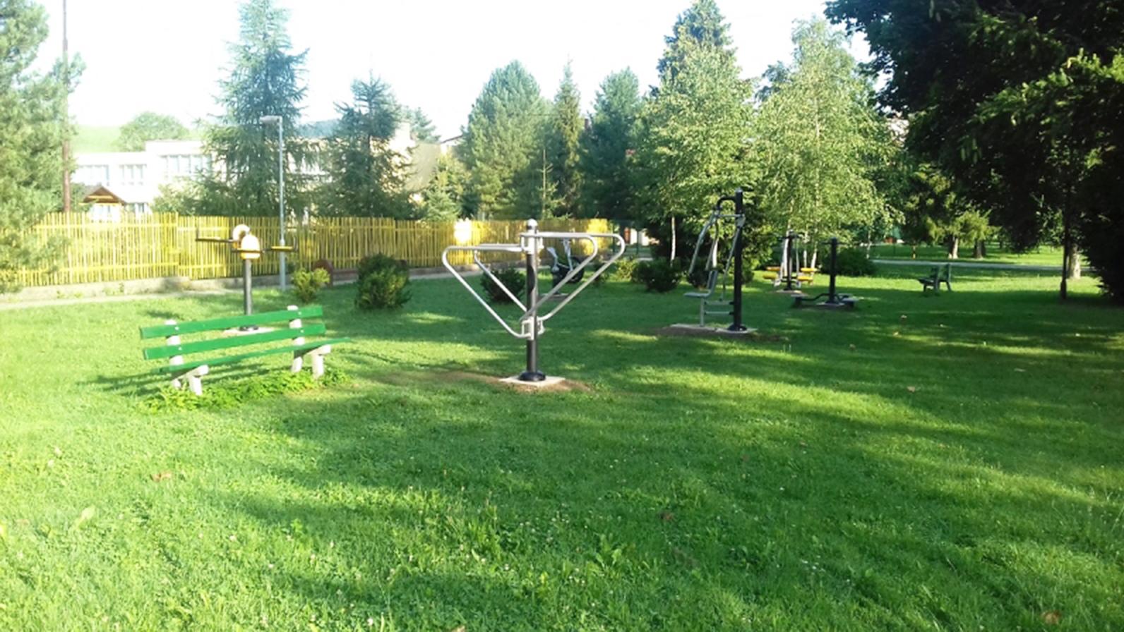 Nový fitness park teší obyvateľov aj návštevníkov mesta