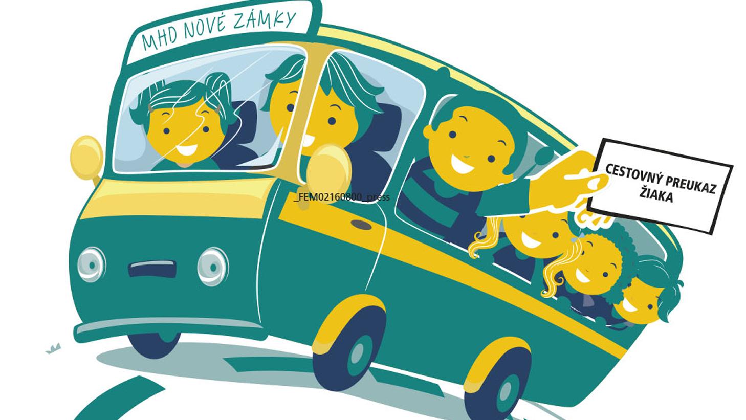 V Nových Zámkoch pokračujú v bezplatnej doprave žiakov