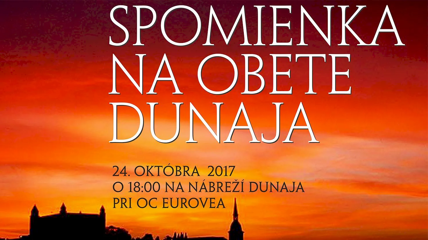 Bratislava si dnes uctí obete Dunaja
