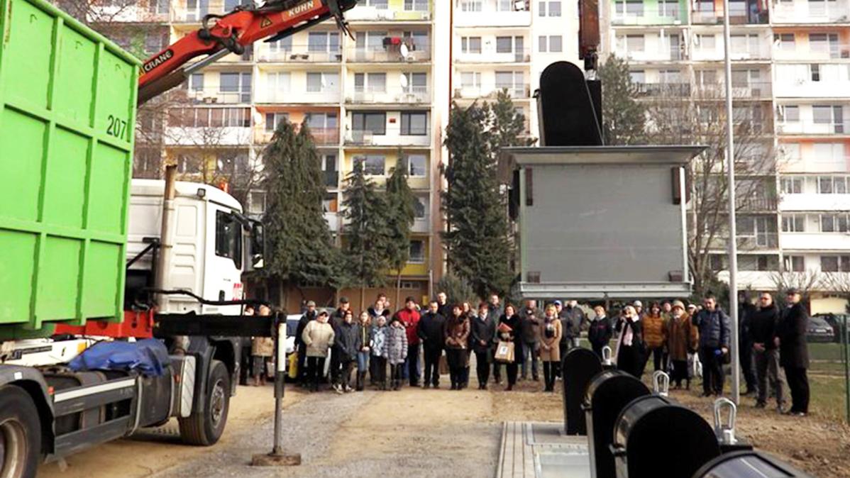 Košičania majú prvé podzemné kontajnerovisko