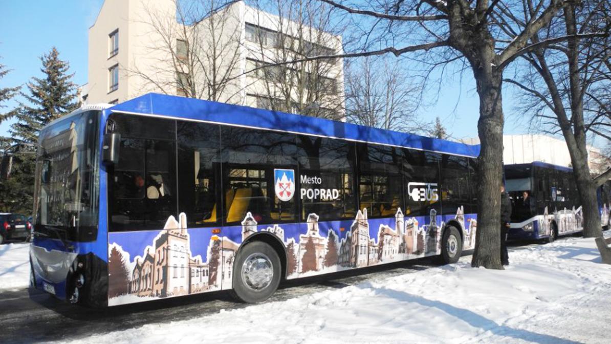 Prvý plne elektrický autobus zaradia do prevádzky v MHD Poprad