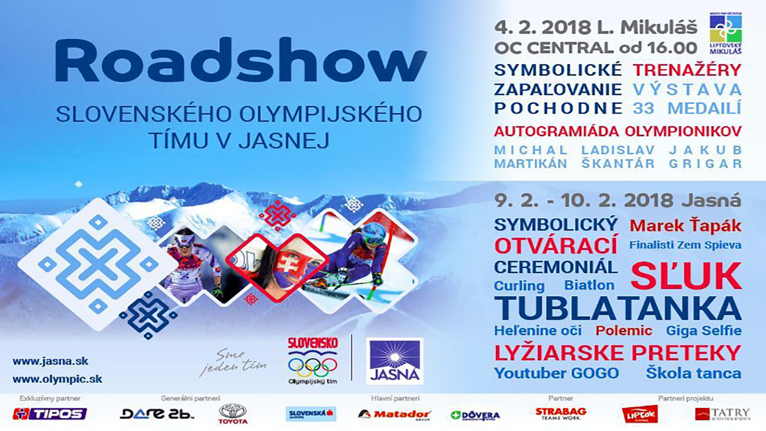Olympijské srdce bije aj na Liptove
