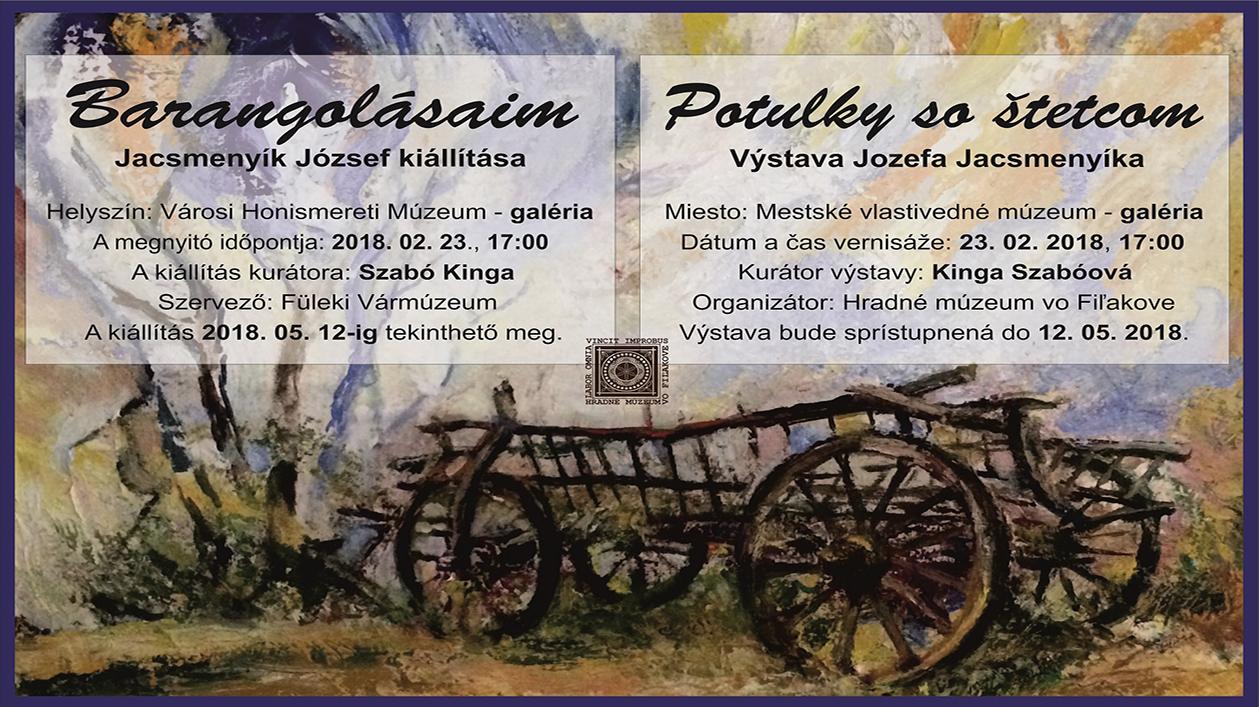 Výstava Jozefa Jacsmenyíka v Mestskom vlastivednom múzeu