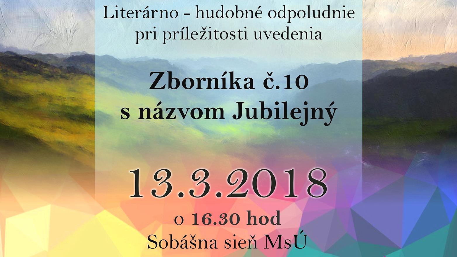 Zborník č. 10 s názvom Jubilejný