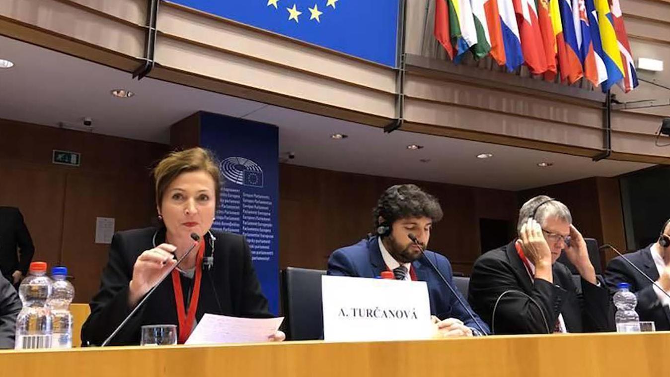 Andrea Turčanová ako prvá slovenská primátorka vystúpila v Bruseli
