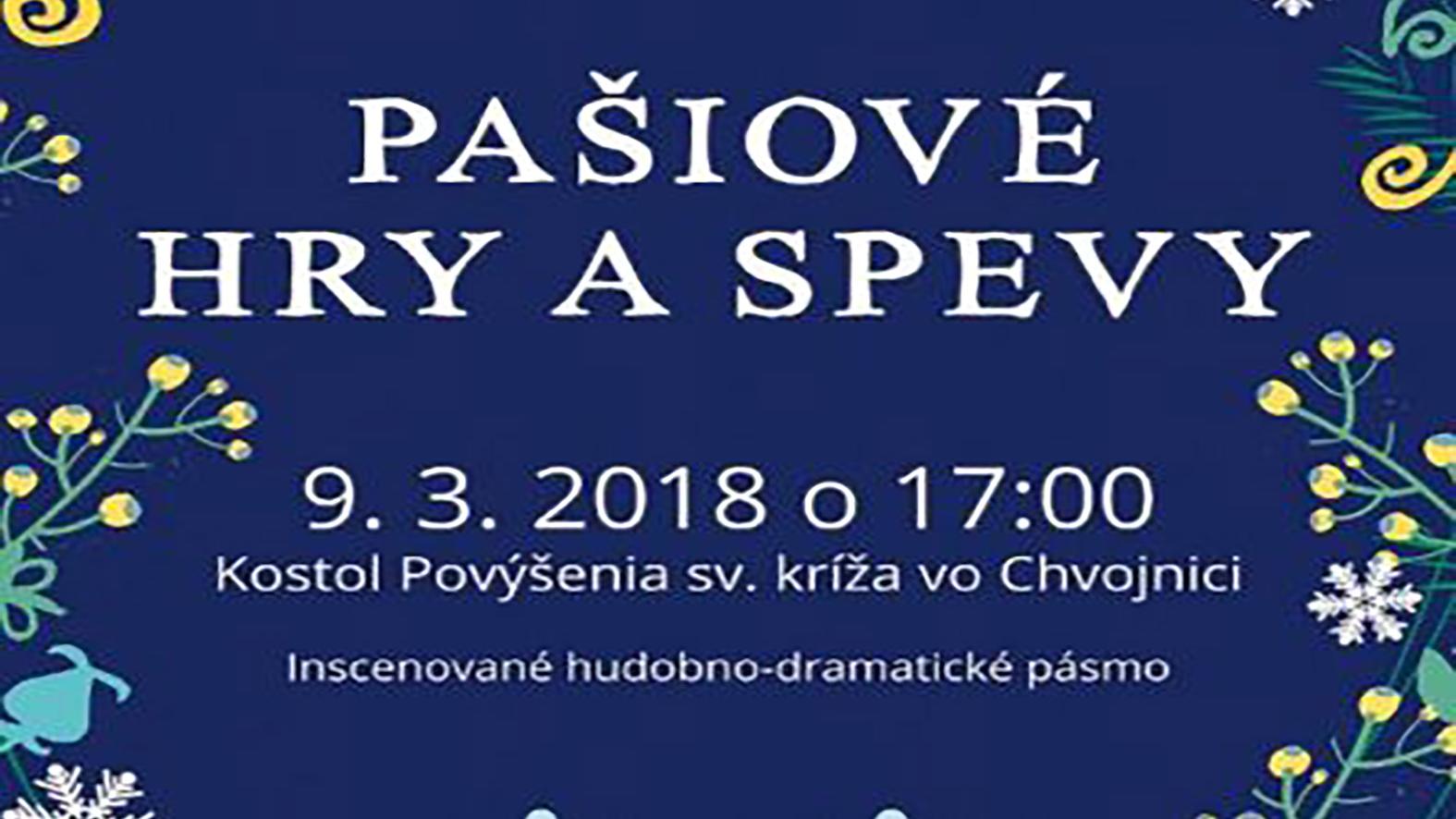 Kostol vo Chvojnici sa stane dejiskom inscenovaných pašiových hier