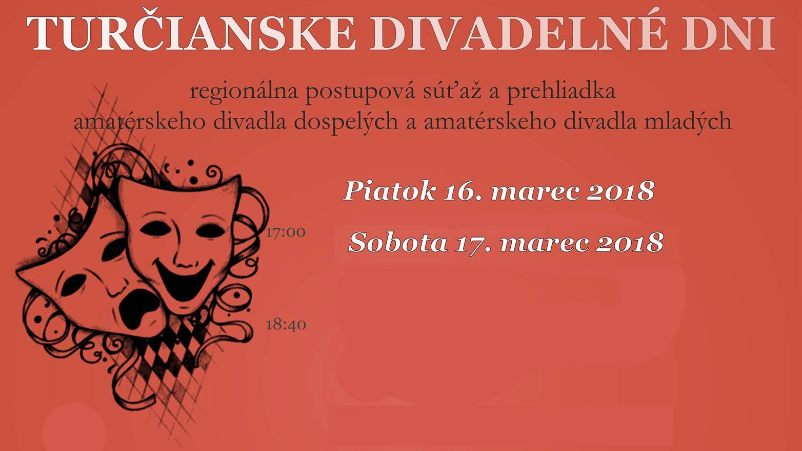 Turčianske divadelné dni 2018