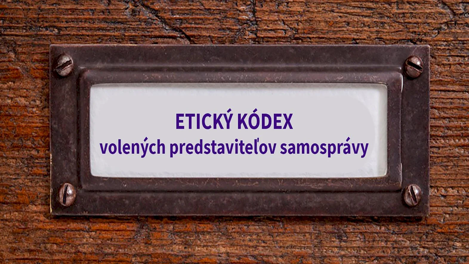 Poslanci schválili etický kódex,má prispieť k zvýšeniu transparentnosti