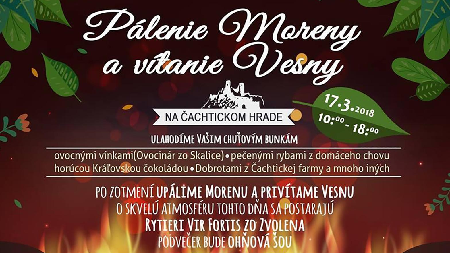 Pálenie Moreny a vítanie Vesny