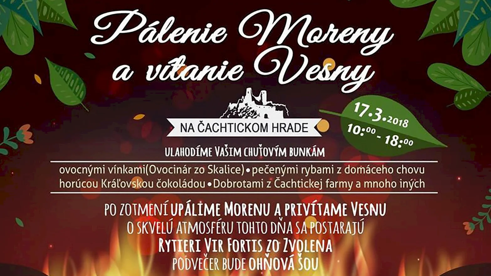 Pálenie Moreny a vítanie Vesny