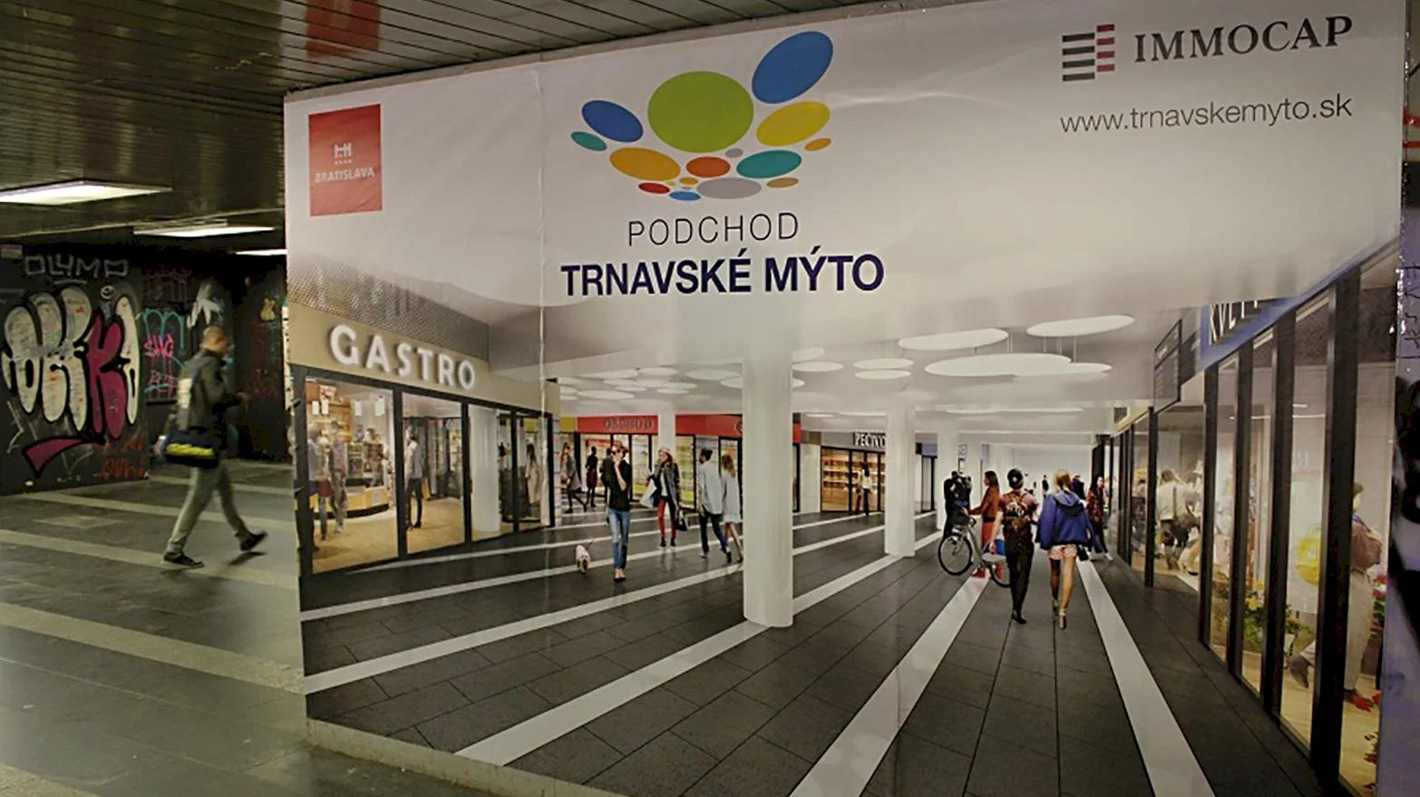 Rekonštrukcia pochodu na Trnavskom mýte sa blíži k poslednej fáze