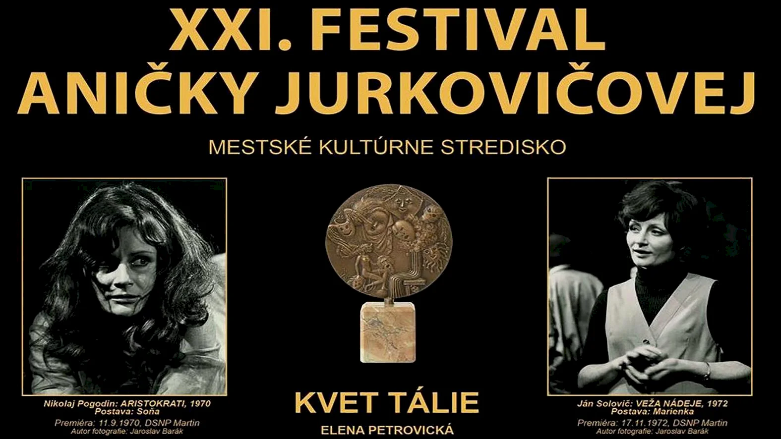 Začal sa 21. ročník Festivalu Aničky Jurkovičovej