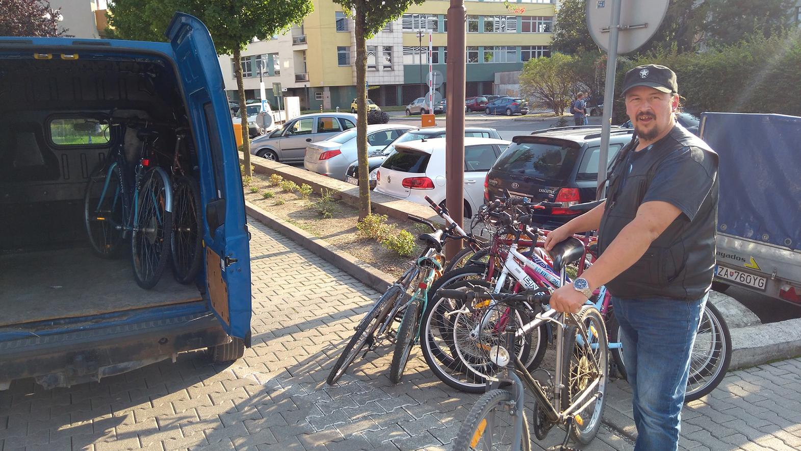 Bicykle zo zbierky Žilinčanov sa už vydali na cestu do Gambie