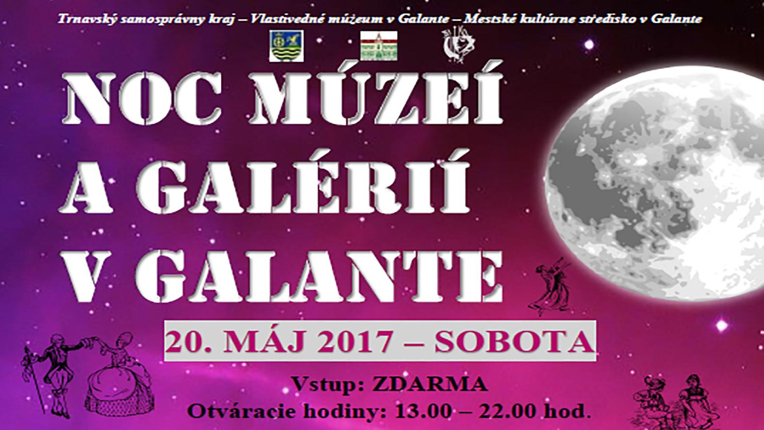 Mesto sa zapojí do Noci múzeí a galérií,vstup na podujatia bude zadarmo