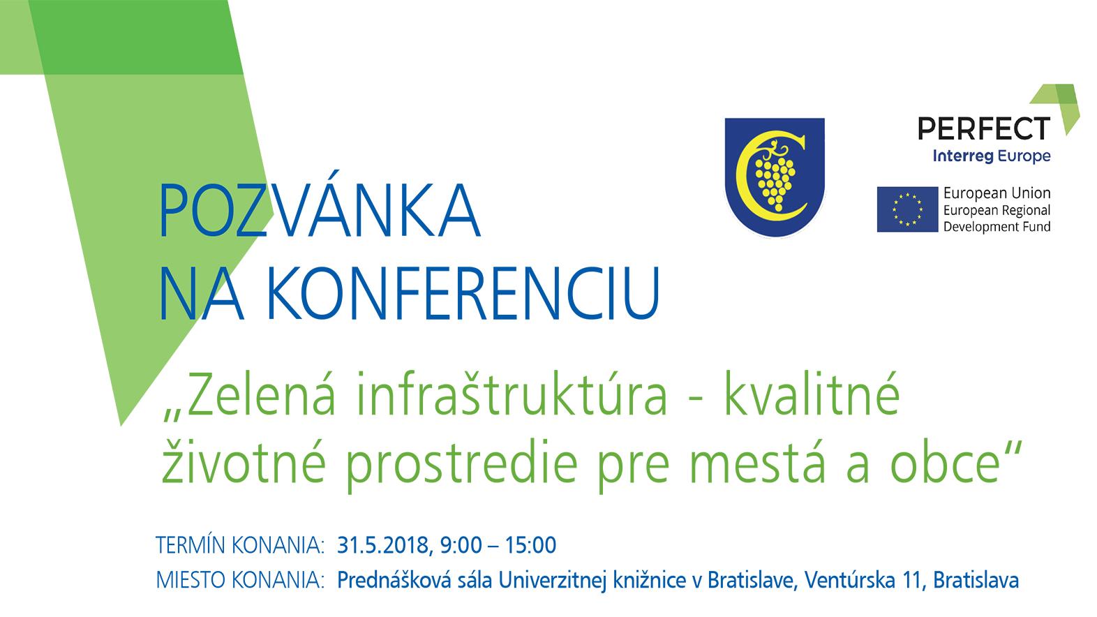 Zelená infraštruktúra - kvalitné životné prostredie pre mestá a obce