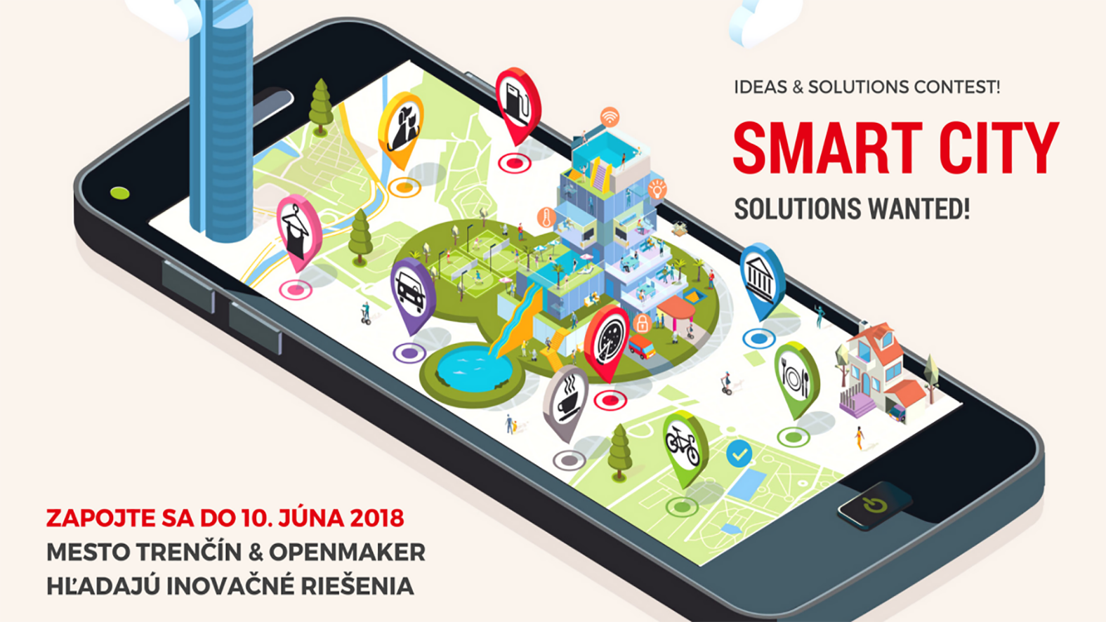 Mesto hľadá inovátorov pre smart city riešenia