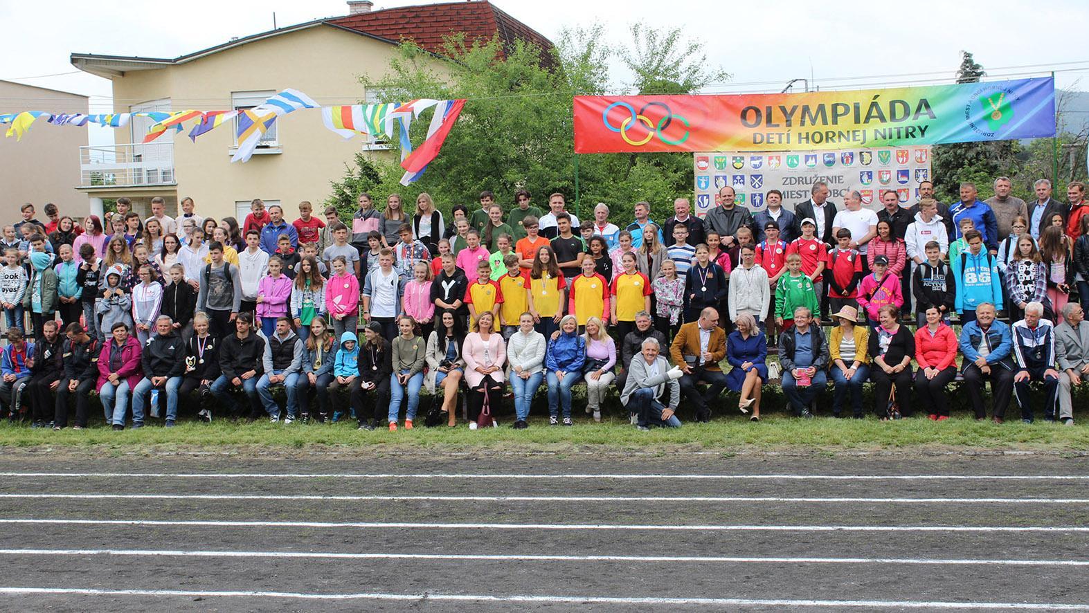 Úspešný 3. ročník Olympiády detí hornej Nitry