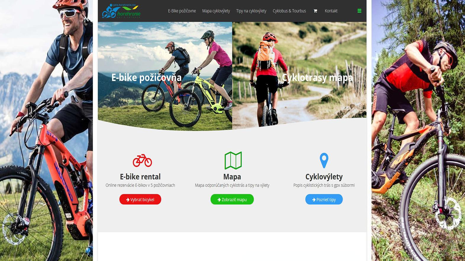 Nový internetový portál poradí, kam na cyklovýlet na Horehroní 