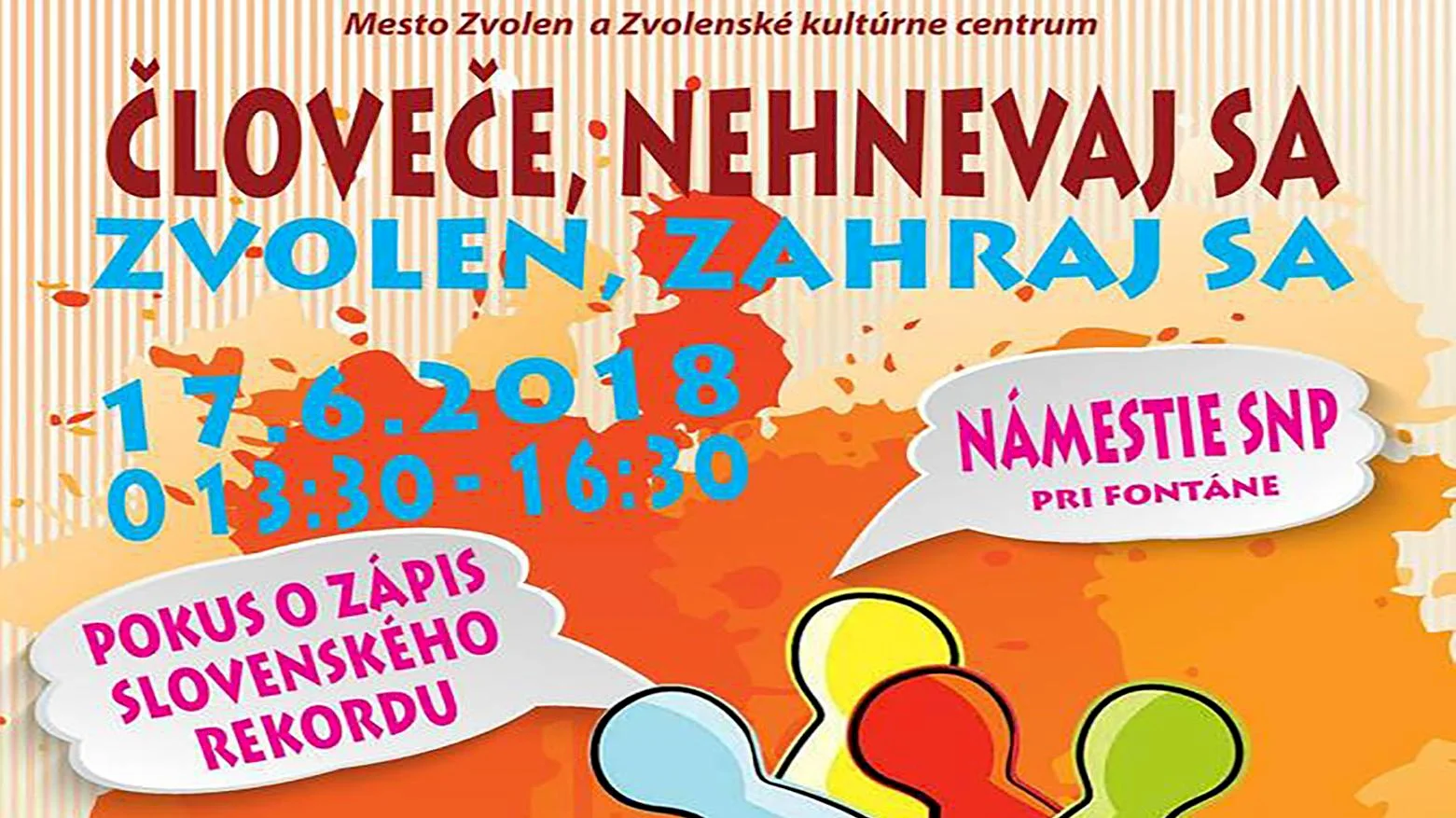 Človeče, nehnevaj sa – Zvolen, zahraj sa