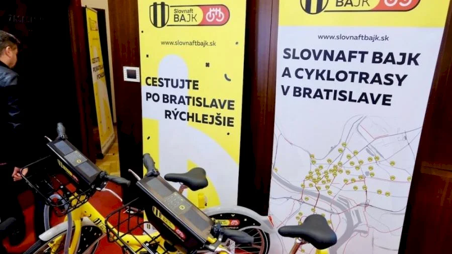 Stanice služby Slovnaft BAjk sa inštalujú, zatiaľ ich je tridsať